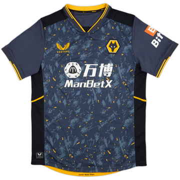 2021-22 Wolves Away Shirt - 8/10 - (M)