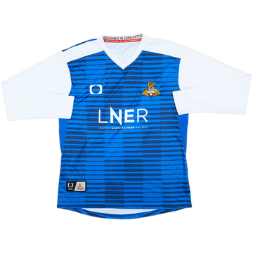 2021-22 Doncaster Away L/S Shirt - 9/10 - (M)