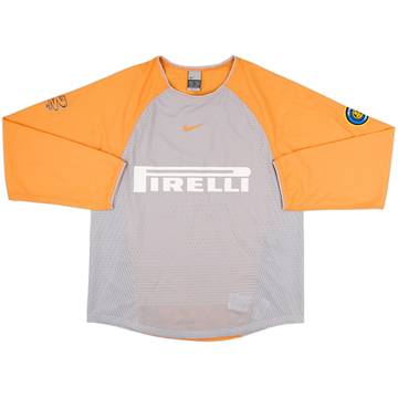 2001-02 Inter Milan Nike Training L/S Shirt - 9/10 - (S)