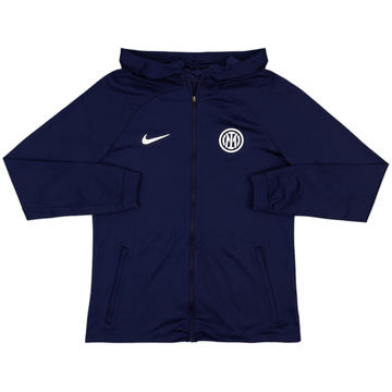 2022-23 Inter Milan Nike Hooded Track Jacket - 10/10 - (XL.Boys)
