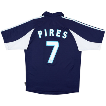 1999-00 Olympique Marseille Away Shirt Pires #7 - 8/10 - (S)