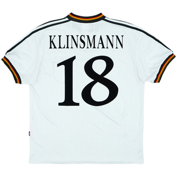 1996-98 Germany Home Shirt Klinsmann #18 - 7/10 - (L)