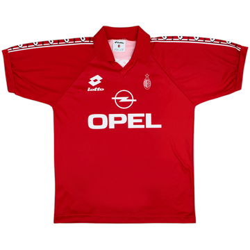 1995-96 AC Milan Lotto Training Shirt - 8/10 - (L)
