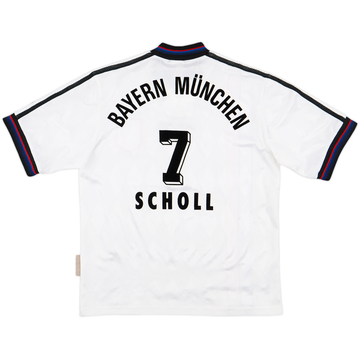 1996-98 Bayern Munich Away Shirt Scholl #7 - 8/10 - (Y)