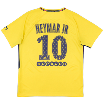 2017-18 Paris Saint-Germain Away Shirt Neymar Jr #10 - 6/10 - (L)