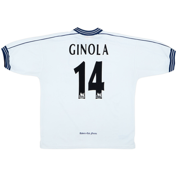1997-99 Tottenham Home Shirt Ginola #14 - 7/10 - (XL)