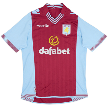 2013-14 Aston Villa Home Shirt - 5/10 - (M)