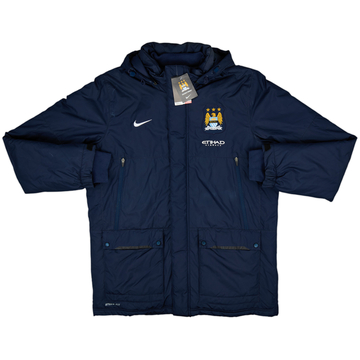 2013-14 Manchester City Nike Padded Bench Coat (XL)