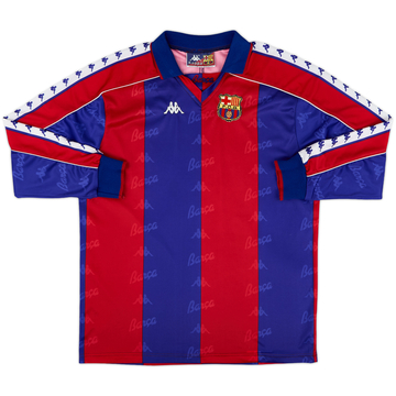 1992-95 Barcelona Home L/S Shirt - 7/10 - (M)