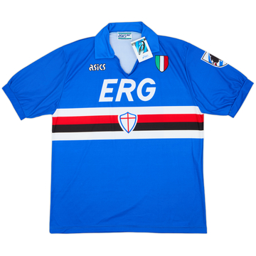 1991-92 Sampdoria Home Shirt (XL)