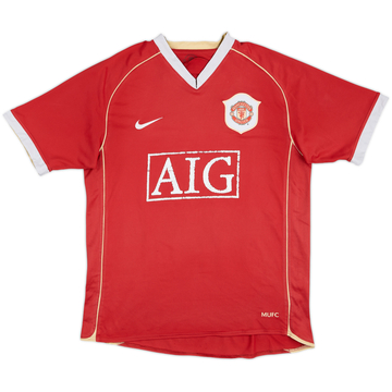 2006-07 Manchester United Home Shirt - 4/10 - (M)