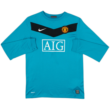 2009-10 Manchester United GK Shirt - 7/10 - (L.Boys)