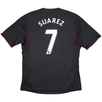 2011-12 Liverpool Away Shirt Suarez #7 - 6/10 - (L)