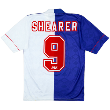 1992-94 Blackburn Rovers Home Shirt Shearer #9 - 8/10 - (S)
