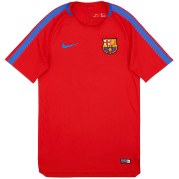 2017-18 Barcelona Nike Training Shirt - 9/10 - (S)