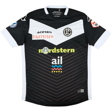 2018-19 FC Lugano Home Shirt - 8/10 - (M)
