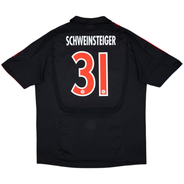 2007-09 Bayern Munich European Shirt Schweinsteiger #31 - 6/10 - (XL)