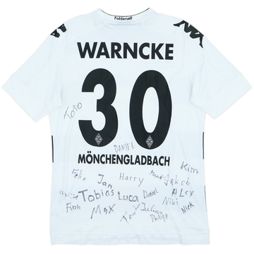 2016-17 Borussia Monchengladbach Home Shirt Warncke #30 - 5/10 - (M)