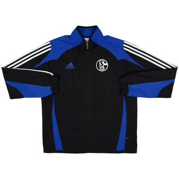 2009-10 Schalke adidas Track Jacket - 8/10 - (L)
