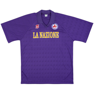 1989-90 Fiorentina Home Shirt - 10/10 - (XL)