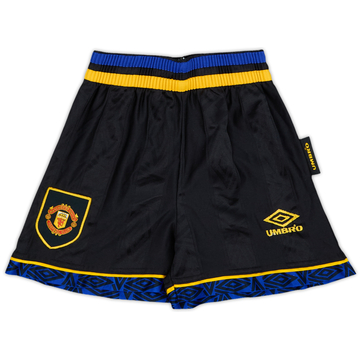 1993-95 Manchester United Away Shorts - 8/10 - (M.Boys)