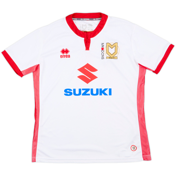 2017-18 MK Dons Home Shirt - 10/10 - (M)