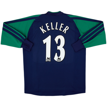 2001-02 Tottenham GK Shirt Keller #13 - 5/10 - (L)