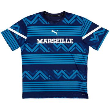 2021-22 Olympique Marseille Puma Training Shirt - 9/10 - (L)