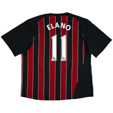 2008-09 Manchester City Away Shirt Elano #11 - 9/10 - (XL)