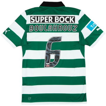 2012-13 Sporting CP Home Shirt Boulahrouz #6 - 7/10 - (M)