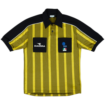 1999-00 Italy FIGC Diadora Referee Shirt - 8/10 - (M)