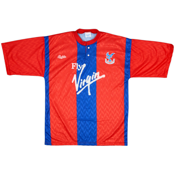 1991-92 Crystal Palace Home Shirt - 9/10 - (S)