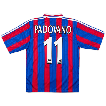 1996-98 Crystal Palace Home Shirt Padovano #11 - 9/10 - (S)