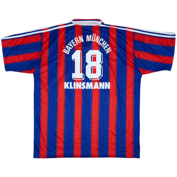 1995-97 Bayern Munich Home Shirt Klinsmann #18 - 5/10 - (XXL)