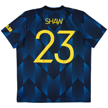 2021-22 Manchester United Third Shirt Shaw #23 - 10/10 - (XL)