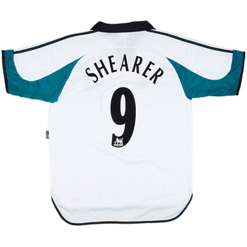 1999-00 Newcastle Away Shirt Shearer #9 - 10/10 - (M)