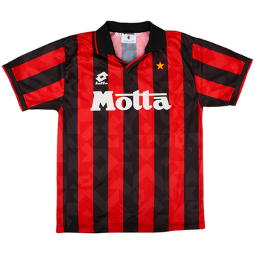 1993-94 AC Milan Home Shirt - 8/10 - (M)