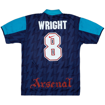 1994-95 Arsenal Away Shirt Wright #8 - 9/10 - (M)