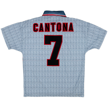 1995-96 Manchester United Away Shirt Cantona #7 - 9/10 - (M)
