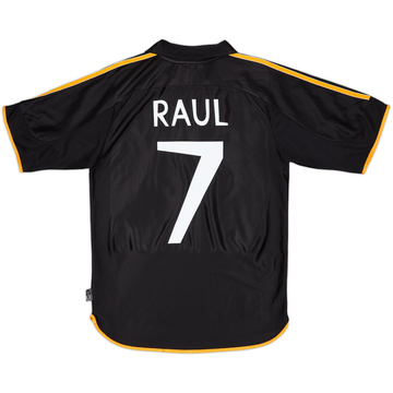 1999-01 Real Madrid Away Shirt Raul #7 - 8/10 - (S)
