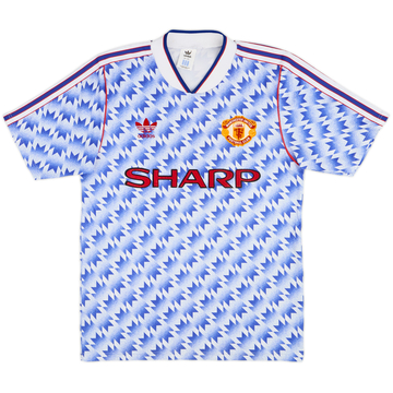 1990-92 Manchester United Away Shirt - 8/10 - (S)