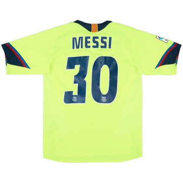 2005-06 Barcelona Away Shirt Messi #30 - 5/10 - (M)
