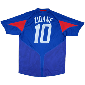 2004-06 France Home Shirt Zidane #10 (XL)