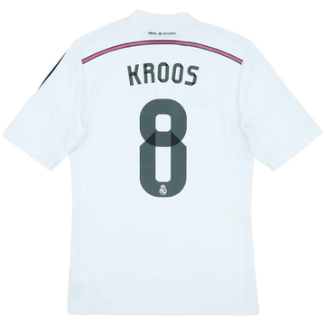 2014-15 Real Madrid Home Shirt Kroos #8 - 7/10 - (M)