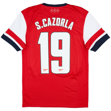 2012-14 Arsenal Home Shirt S.Cazorla #19 - 8/10 - (S)
