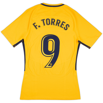 2017-18 Atletico Madrid Player Issue Away Shirt F.Torres #9 - 8/10 - (S)