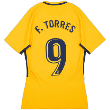 2017-18 Atletico Madrid Player Issue Away Shirt Torres #9 - 8/10 - (S)