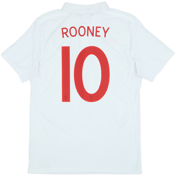 2009-10 England 'South Africa' Home Shirt Rooney #10 - 8/10 - (M)
