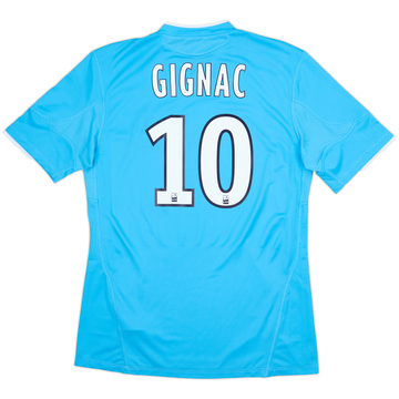 2010-11 Olympique Marseille Away Shirt Gignac #10 - 9/10 - (M)