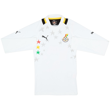 2012-13 Ghana Player Issue Home L/S Shirt - 10/10 - (M)